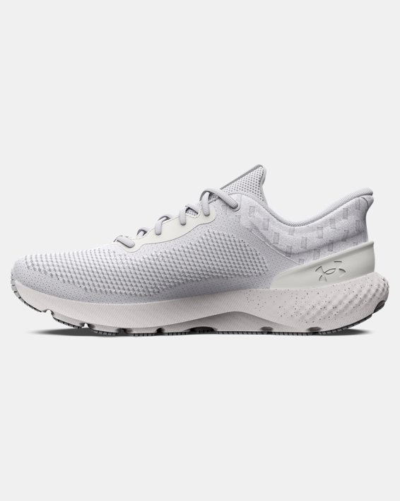 Women's UA Charged Escape 4 Knit Running Shoes in White image number 1